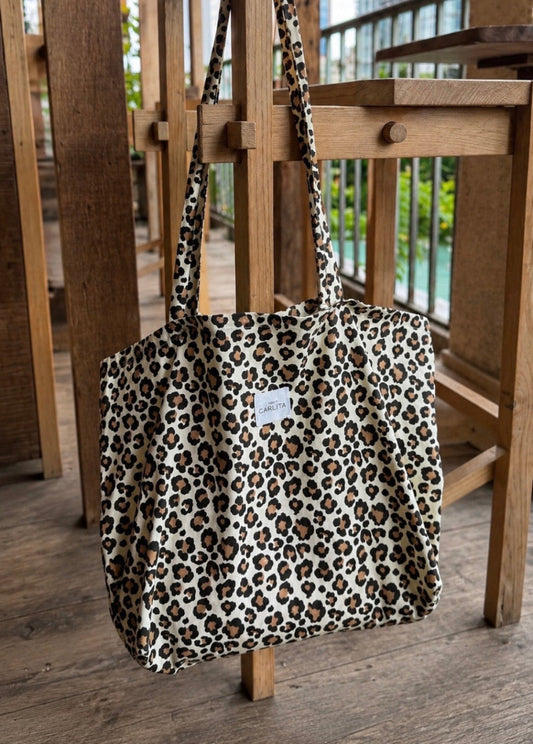 Tote bag Léopard