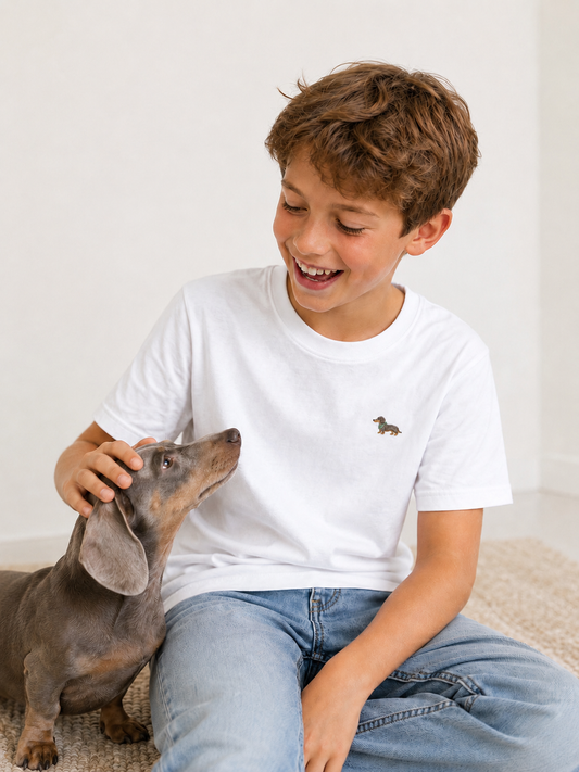 T-shirt chien Saucisse enfant
