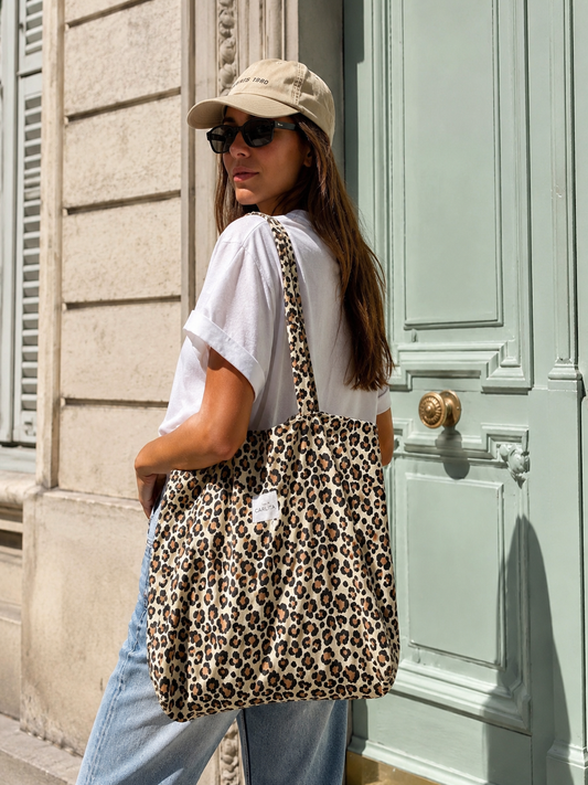 Tote bag Léopard